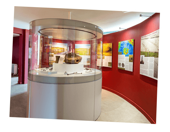 Interior Museum image at rathcroghan centre